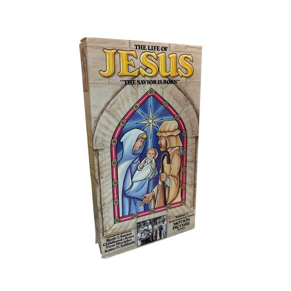 Jesus VHS Tape 1979 Motion Picture Vintage Religious Faith-Based Movie - Picture 1 of 10